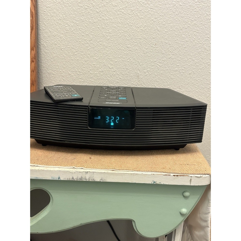 Bose Wave Radio AWR1-1W Tested Works Great With Remote!